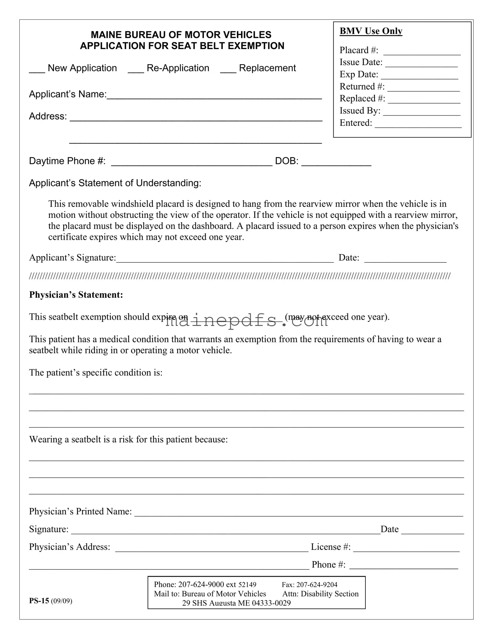 Download Ps 15 Maine Template in PDF